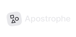 Apostrophe logo